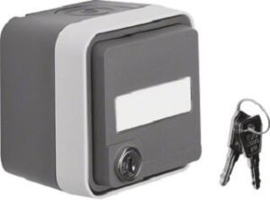 Berker SCHUKO-Steckdose lichtgrau 47393505 – Bild 1