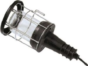 Bachmann Handleuchte 100W 5m schwarz mit Schutzkorb 394.183 – Bild 1