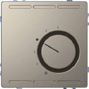 Merten RTR 24V WK ZP Nickelmetallic System Design MEG5763-6050 – Bild 1