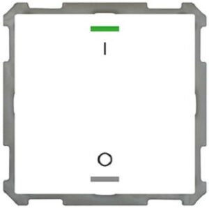 MDT Taster Light 1-fach mit Busankoppler studioweiß glänzend BE-TAL6301.B1 – Bild 1