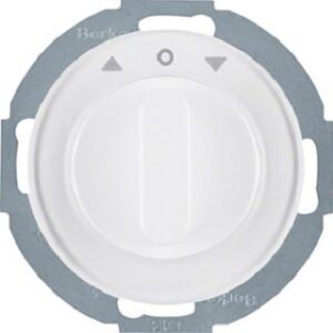 Berker Jal-Drehschalter 2p Z-Stk. R.Classic, polarweiß 38122189 – Bild 1