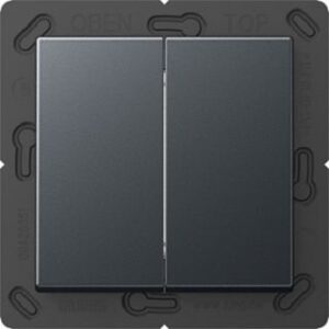 Jung Bluetooth Low Energy Funk-Wandsende 4-kanalig, Serie A, anthrazit matt BLEA595ANM – Bild 1