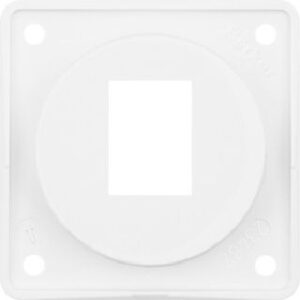 Berker Tragplatte polarweiß für AMP Mod.Jacks 945572509 – Bild 1