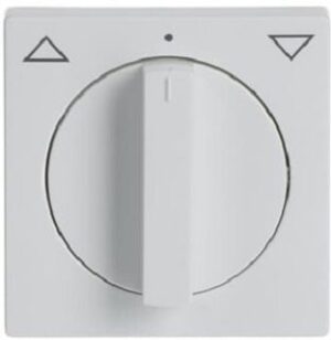 Busch-Jaeger Zentralscheibe Drehg. Jalousie davos/studioweiss 1740-84 – Bild 1