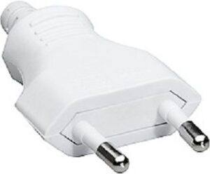 Bachmann Euro-Stecker 2,5A/250VAC mit Schraubanschluss Pack=3Stk. 900.011 – Bild 1