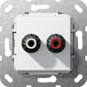 Gira WBT 0708 Cu nextgen™ Schraubanschl. Einsatz Reinweiss 566603 – Bild 1