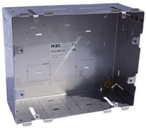 MDT Unterputzdose Metall für VisuControl 7Zoll 17,7cm Wandeinbau VCG-UP07.01 – Bild 1