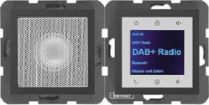 Berker Radio mit Lautspr. DAB+ B. x ant. matt 29801606 – Bild 1