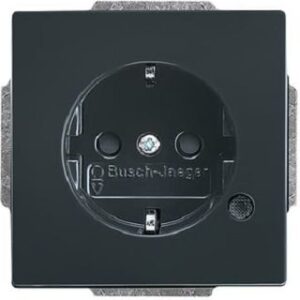 Busch-Jaeger SCHUKO Steckdose m.Kontroll-LED future linear anth. 20EUCBL-81 – Bild 1