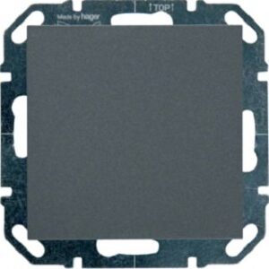 Hager Blindabdeckung kallysto anthrazit WYE637 – Bild 1