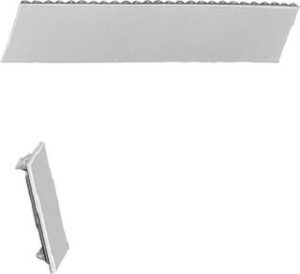 ABB Blindplatte 46mm grau 213mm SZ-BP1 – Bild 1