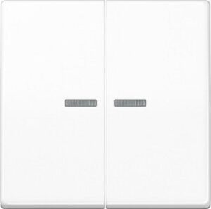 Jung KNX RF Taster 2fach KNX RF Taster 2fach AS10921STRFWW – Bild 1
