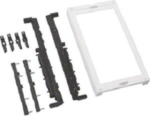 Hager Baustein universN 450x250mm, für NH00 UE31B3N – Bild 1