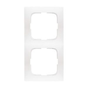 Busch-Jaeger Rahmen 2-fach spring alpinweiss 1722-214 – Bild 1