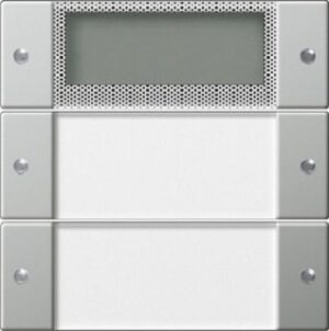 Gira Wippenset 2-fach Plus BSF System 55 Klar/Edelstahl 2142600 – Bild 1