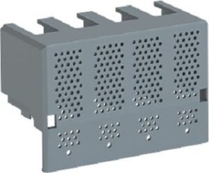 ABB Klemmenabdeckung Schnappbefestigung grauer Kunststoff 4-polig OTS160G1L4 – Bild 1