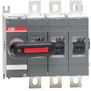 ABB Lasttrennschalter 3-polig 160A mit d irekt mont. Griff OT160EV03K – Bild 1