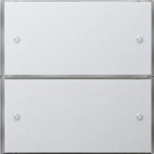 Gira KNX Tastsensor 3 Basis 2-fach Flächenschalter Reinweiss 2022112 – Bild 1