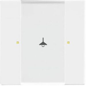 Busch-Jaeger Bedienelement 1/2-fach programmierbar mit Beschriftungsfeld 6125/02-84 – Bild 1