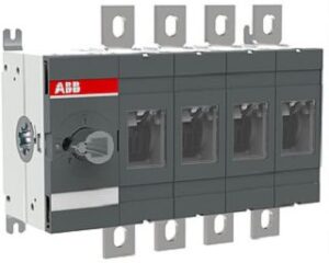 ABB Lasttrennschalter 4-polig 315A o. G riff u. Welle OT315E04 – Bild 1