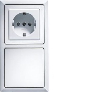 Eltako Rahmen 2-fach für Flächentaster reinweiss R2F-RW – Bild 1