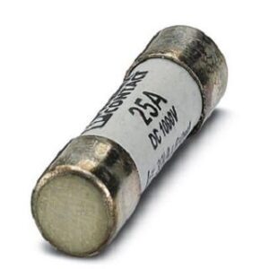 Phoenix Contact Sicherung, 10,3 mm x 38 mm, bis 100 V DC, gPV Charakteristik FUSE10,3X3825APV – Bild 1