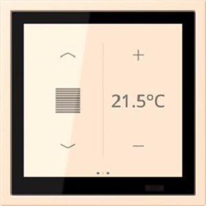 Jung KNX Raumcontroller LS TOUCH, NaV terre sienne pâle LCZ459BFD1S238 – Bild 1