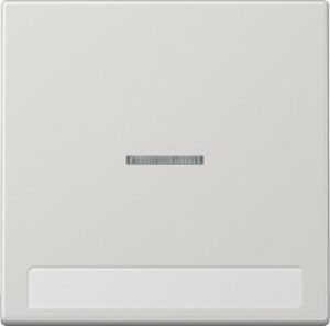 Jung Wippe für Schalter beleuchtet mit Schriftfeld lichtgrau LS990NAKO5LG – Bild 1