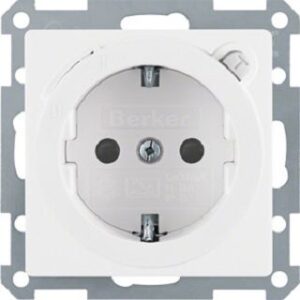 Berker SCHUKO-Steckdose mit FI 47086089 – Bild 1