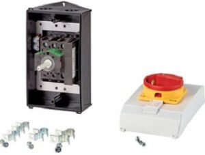 Eaton (Moeller) Hauptschalter 3polig 32A abschließbar Not-Aus P1-32/I2H/#182419 – Bild 1