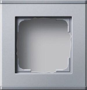 Gira Profil 1-fach Profil 55 alu senkrecht-waag. 136126 – Bild 1