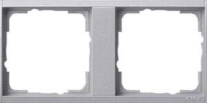 Gira Tragplatte 2-fach Event für Abdeckrahmen alu 146226 – Bild 1