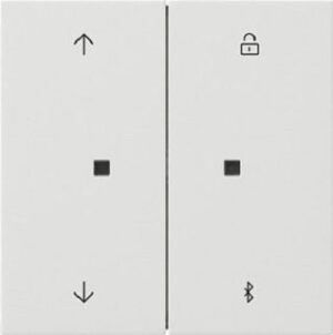 Gira S3000 Jalousie- und Schaltuhr BT Flächens chalter Reinweiß 5367112 – Bild 1