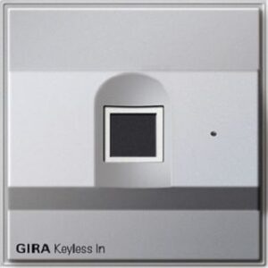 Gira Keyless In Fingerprint-Leseeinheit TX_44 Aluminium 261765 – Bild 1