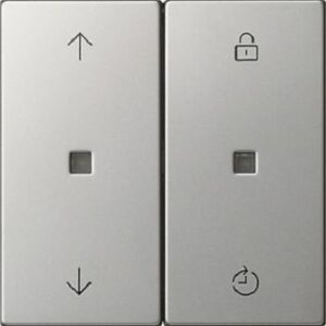 Gira eNet Funk Bedienaufsatz Memory Pfeile System 55 Edelstahl 5492600 – Bild 1