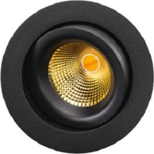 SG Leuchten LED-Downlight 7W 520lm Junistar 2000-2800K 42° schw./gold IP44 902236 – Bild 1