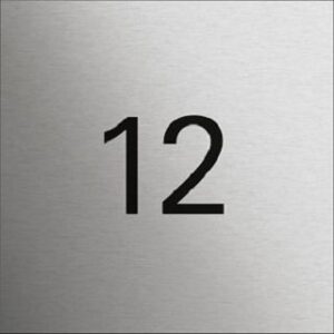 Gira Info-Modul System 106 Edelstahl V4A 5560914 – Bild 1