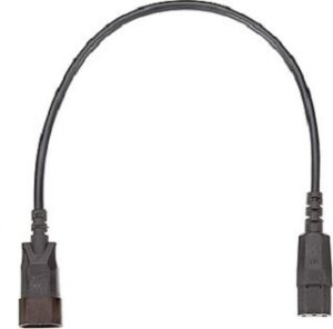 Bachmann Verlängerung schwarz C14/C13 H05VV-F 3G1mm² lose 356.120 – Bild 1