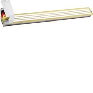 Hager Datenschiene mit Verbinder und Unterlage TG031 – Bild 1