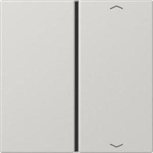 Jung Taste 1-fach Pfeil Serie LS lichtgrau LS401TSAPLG – Bild 1