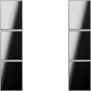 Jung Tastensatz komplett 3-fach zum Aufklipsen für Tastsensor-Modul GCR2503TSA – Bild 1