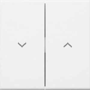 Hager Wippe 2-fach Jalousieschalter, vw GW2AB9016 – Bild 1