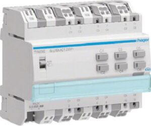 Hager Schaltausgang KNX 6-fach (C)16A Stromerk. TYA606E – Bild 1
