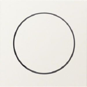 Berker Zentralstück weiß glänzend mit Regulierknopf 11378982 – Bild 1