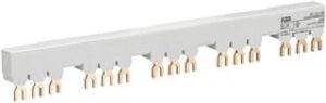 ABB Phasenschiene 15-polig für MS116 65A mit 1xHilfsschalter PS1-5-1-65 – Bild 1