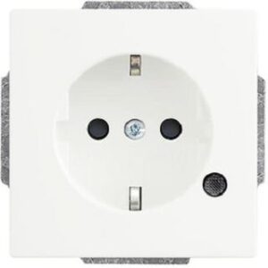 Busch-Jaeger Steckdoseneinsatz future linear weiss-matt 250V 16A 20EUCBL-884 – Bild 1