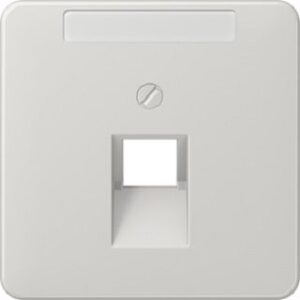 Jung Abdeckung fürIAE/UAE-ADo CD500 u. Std. 1x8pol.Sch.Fe.lichtgr CD569-1NAUALG – Bild 1