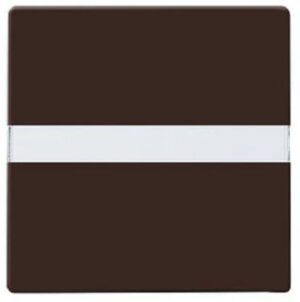 Busch-Jaeger Wippe Wechsel AW44 Beschriftungsfeld braun 2106N-31 – Bild 1