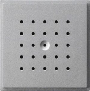Gira Abdeckung Türlautsprecher TX_44 UP IP44 Ersatzteil alu 141665 – Bild 1