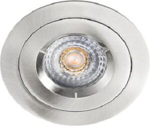 SG Leuchten POLAR AIRTIGHT IP65 6,2W LED 3000K,  gebürsteter Stahl 937951 – Bild 1